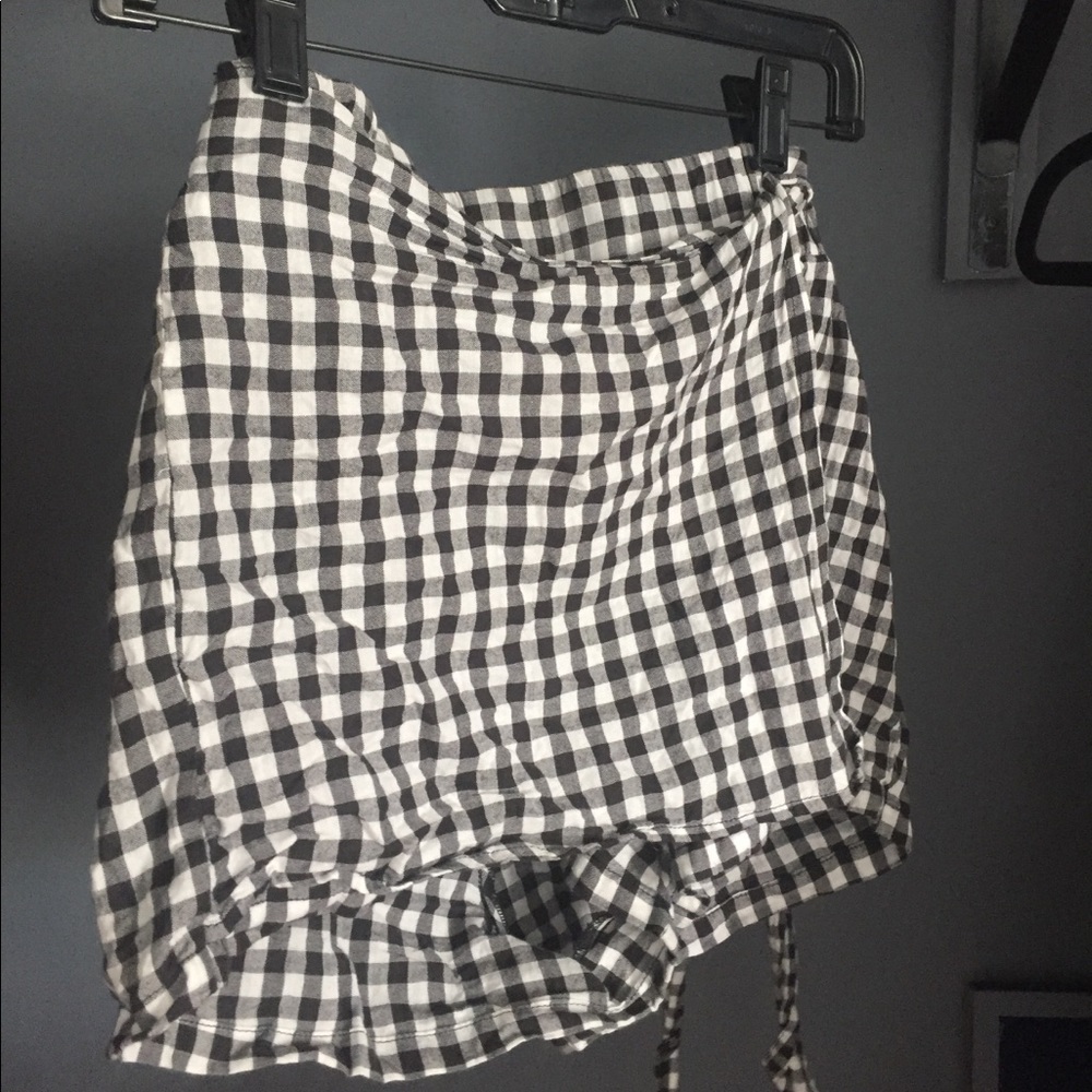 pacsun wrap skirt/shorts